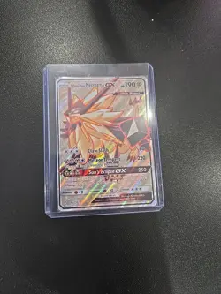 Pokemon Solgaleo & Lunala GX Card Sun & Moon Promo Holographic - Image 1