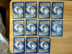 Pokemon Mega Evolutions Illustration Rare Lot of 11 IR-Full Art Cards. - Image 2