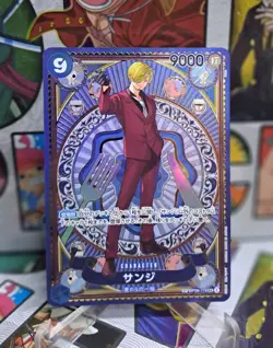 Sanji (SP Alt Art) OP06-119 SEC A Fist of Divine Speed - ONE PIECE Card Japanese - Image 1