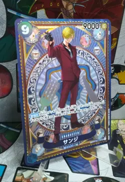 Sanji (SP Alt Art) OP06-119 SEC A Fist of Divine Speed - ONE PIECE Card Japanese - Image 2