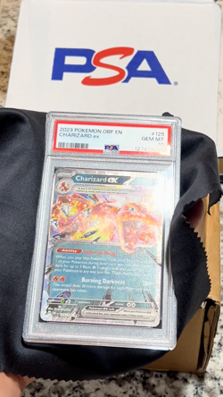 2023 Pokemon Charizard ex PSA 10 Gem Mint Trading Card #125 - Image 2