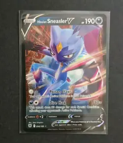 Hisuian Sneasler V Pokemon TCG 094/189 Ultra Rare Holo Foil Full Art Card NM - Image 1