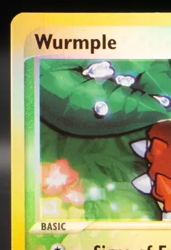 Pokemon TCG Card - Wurmple 78/109 Ruby and Sapphire Reverse Holo Common Vintage - Image 2