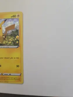 Pokemon Pikachu TCG Holo Card 7/15 McDonald's 2022 Promo - Image 2