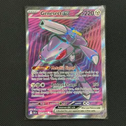 NM Genesect ex 161/086 Sv Black Bolt Holo Ultra Rare Pokemon tcg Near Mint card - Image 1