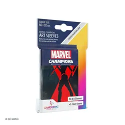 Black Widow Art Sleeves 50 ct. GameGenic Marvel Champions Card Sleeves NEW - Image 1