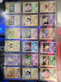 Pokemon Vintage Card Collection Lot 30 vintage holos english / 47 japanese holos - Image 3