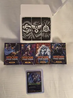 Sealed TwitchCon Riftbound Trial Decks English Set Of 4 + Ahri Promo Card! - Image 1