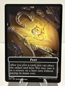 Zombie Rogue // Plot Token 15 // 20 T Outlaws Of Thunder Junction NM MTG - Image 2