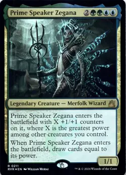 Prime Speaker Zegana (Foil) Ravnica Remastered - Magic MTG NM - Image 1