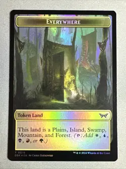 MTG / Everywhere Copy Double-Sided Token / DSK / #16 / FOIL / NM - Image 1