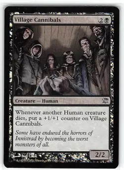 Village Cannibals *FOIL Uncommon* Magic MtG x1 Innistrad SP - Image 1