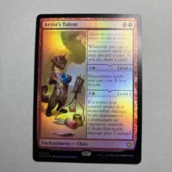 MTG Artist's Talent - Foil, NM-Mint, English Bloomburrow - Image 1