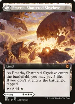 Emeria's Call Emeria, Shattered Skyclave x1 Extended Art - Magic the Gathering - Image 2