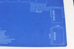Magic the Gathering Blueprint Playmat 24" x 14" Beginner Learning Teaching TCG - Image 2