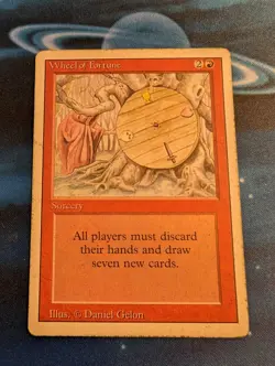 Wheel of Fortune Revised Edition Regular Magic the Gathering - Image 1