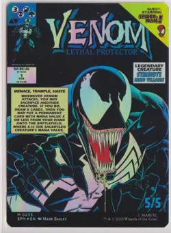 MTG Eddie Brock (0233) (Borderless) Marvel's Spider-Man Foil - Image 2