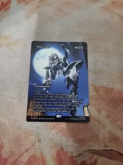 Nine Lives Borderless Foil Marvel's Spider-Man MTG NM - Image 1