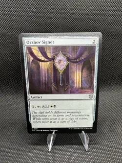 Orzhov Signet Commander: Outlaws of Thunder Junction OTC MTG - Image 1