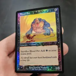 Blood Pet Foil 7th Edition MTG NM - Image 1