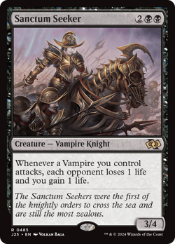 Sanctum Seeker #485 | Near Mint | Foundations Jumpstart Magic MTG - Image 1