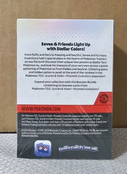 POKEMON - Prismatic Evolutions Booster Bundle **OPENED* PLEASE READ DESCRIPTION - Image 3