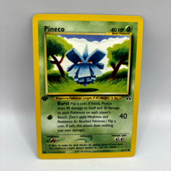 Pokemon TCG - Pineco 61/75 1st dition - WOTC Neo Discovery - NM - Image 1