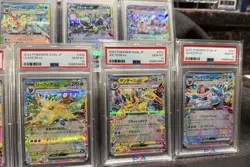 2024 Pokemon EX Terastral Festival Jap - Full Eevee Evolution Set (9) PSA 10s🔥 - Image 3