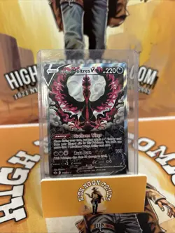 POKEMON TCG GALARIAN MOLTRES ALTFULL ART HOLO 177/198 CHILLING REIGN NM - Image 3