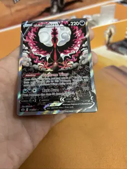 POKEMON TCG GALARIAN MOLTRES ALTFULL ART HOLO 177/198 CHILLING REIGN NM - Image 4