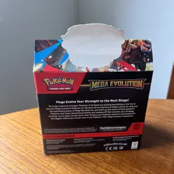 Mega Evolution EMPTY Booster Box Pokemon TCG Collector Display Box No Packs - Image 2