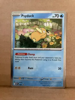 Pokemon TCG Psyduck MEP 007 Mega Evolution Pokemon Blister Promo (A1) - Image 1