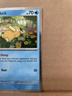 Pokemon TCG Psyduck MEP 007 Mega Evolution Pokemon Blister Promo (A1) - Image 4