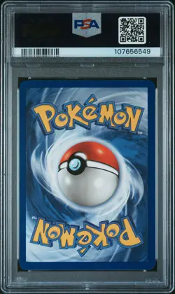1999 POKEMON FOSSIL 1ST ED #60 GAMBLER PSA 8.5 - Image 2