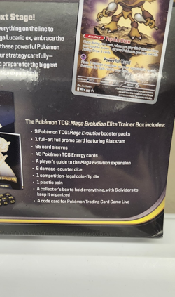 Pokemon TCG Mega Evolution Elite Trainer Box Gardevoir ETB SEALED Booster Packs - Image 5