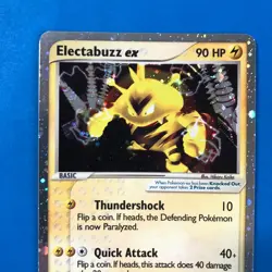 Pokemon Electabuzz Ex 97/109 EX Ruby & Sapphire Holo Ultra Rare NM - Image 2