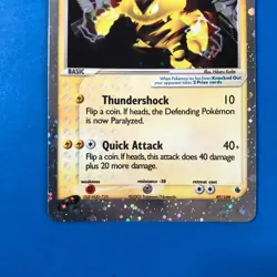 Pokemon Electabuzz Ex 97/109 EX Ruby & Sapphire Holo Ultra Rare NM - Image 3