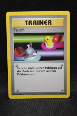 Pokemon 1999 German Trainer Tausch 95/102 Base Set Deutsch Swap - Image 1