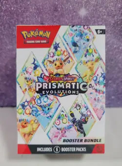 Pokemon TCG Scarlet & Violet Prismatic Evolutions Booster Bundle FACTORY SEALED! - Image 1