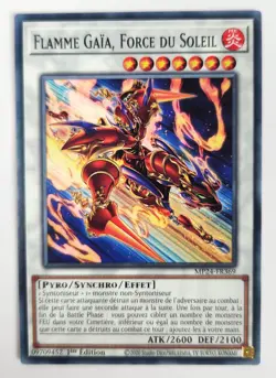 Carte Yu-Gi-Oh! - Flamme Gaia, Force Du Soleil - MP24-FR369 1ere Edition FR - Image 1