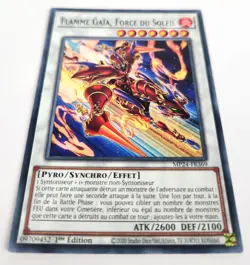 Carte Yu-Gi-Oh! - Flamme Gaia, Force Du Soleil - MP24-FR369 1ere Edition FR - Image 2