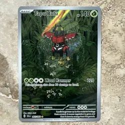 Pokemon TCG Tapu Bulu Holo Illustration Rare Card 065/064 Shrouded Fable - Image 1