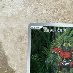 Pokemon TCG Tapu Bulu Holo Illustration Rare Card 065/064 Shrouded Fable - Image 2