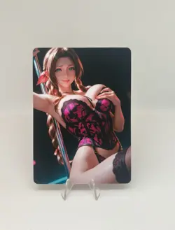 Aerith Final Fantasy Goddess Story Anime Waifu ACG Card - Image 1