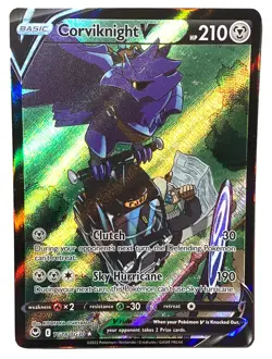 Pokemon - Corviknight V TG18/TG30 - Silver Tempest - Trainer Gallery Card - Image 1