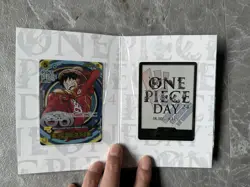 Sealed Bandai One Piece Premium Card Collection ONEPIECE DAY 2024 Luffy Promo - Image 2