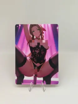Aerith Final Fantasy Goddess Story Anime Waifu ACG Card - Image 2