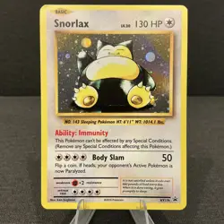 Snorlax XY179 Black Star Promo Holo 2016 Pokemon TCG Card - Image 1