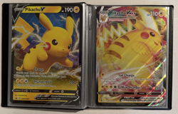 12 DIFF. POKEMON JUMBO CARDS*CHARIZARD,PIKACHU, BLACK STAR PROMOS IN MINI BINDER - Image 5