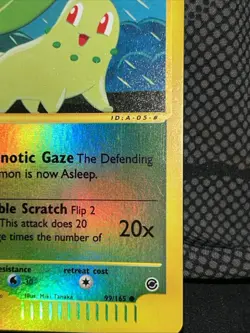 Chikorita 099/165 Expedition Base Set Reverse Holo Pokemon Card WOTC Era ! - Image 5